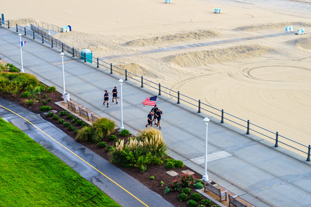 Virginia Beach, Virginia, US September 11, 2017 Boardwalkのeditorial素材
