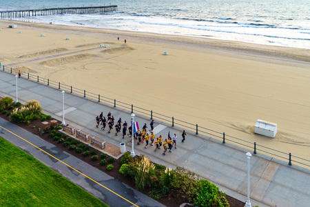 Virginia Beach, Virginia, US September 11, 2017 Boardwalkのeditorial素材