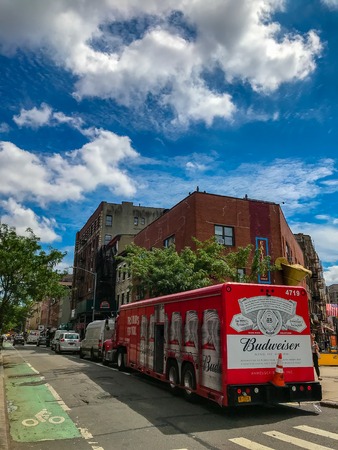 New York City, Manhattan, United States -July, 2018.のeditorial素材