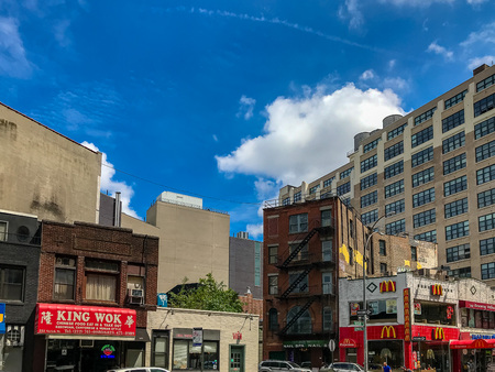 New York City, Manhattan, United States -July, 2018.のeditorial素材