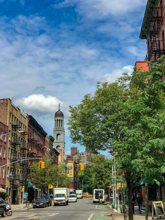 New York City, Manhattan, United States -July, 2018.のeditorial素材