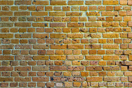 Old brick colored brick masonry background textures from Fort Zachary Taylor Fortressの写真素材