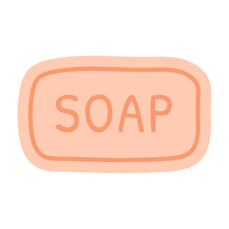 Handmade soaps, crafted for relaxation and wellness, featuring natural ingredients and soothing scentsのイラスト素材