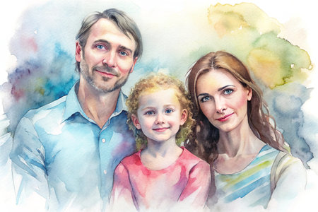 Happy familyの素材