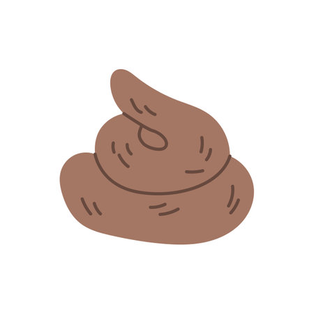 Vector illustrations of cat, dog, and human feces in various shapes and consistencies.のイラスト素材