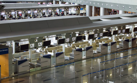Rows of cash at Vnukovo airport