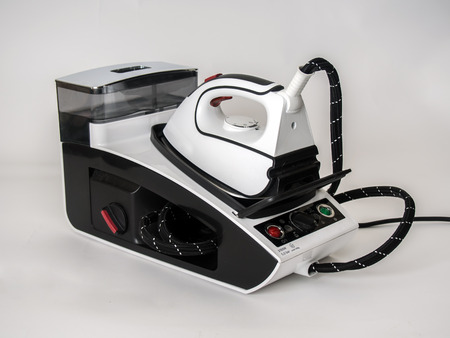 The device for hand of ironing laundry of large amounts ofの写真素材