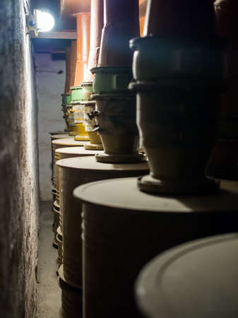 Air filter system at the C-2 facility, Sevastopolの写真素材