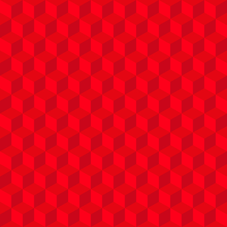 geometric cube seamless pattern.Fashion graphic design.Vector illustration. Background design.Optical illusion 3D Modern stylish abstract texture. Template for print, textile, wrapping and decorationのイラスト素材