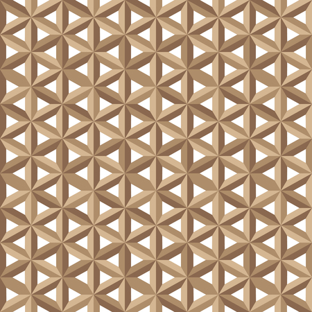 geometric triangle seamless pattern.Fashion graphic design.Vector illustration. Background design.Optical illusion 3D Modern stylish abstract texture. Template for print, textile, wrapping, decorationのイラスト素材