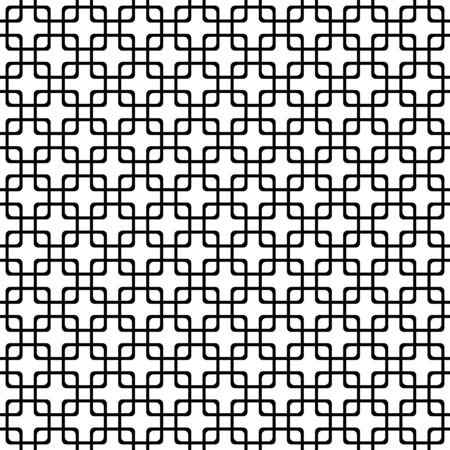 Abstract geometric square seamless pattern. Fashion graphic. Background design. Modern stylish texture. Vector illustration. Used for wallpaper, pattern fills, web page,background,surface textures.のイラスト素材