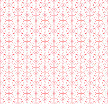 Grid seamless pattern. Geometric Star effect. Fashion graphic design.Vector illustration. Background design. Modern stylish abstract texture. Template for print, textile, wrapping and decorationのイラスト素材