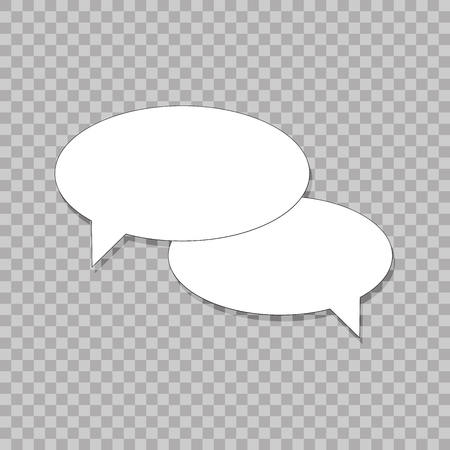 Bubble simple isolated vector icon eps 10. Flat style. EPS 10 on transparent background. Trendy Flat style for graphic design, Web site, UI.のイラスト素材