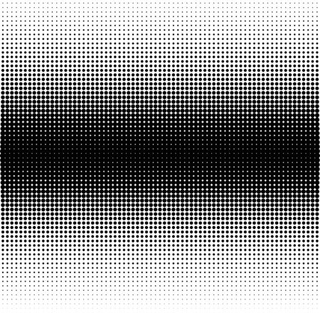 Abstract dotted background. Halftone effect. Vector texture. Modern background. Monochrome geometrical pattern.のイラスト素材