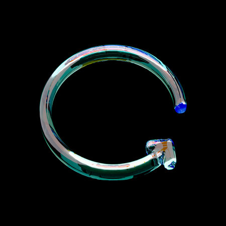 rotation arrow icon on dark background 3d render concept for update upgrade reload returnの写真素材