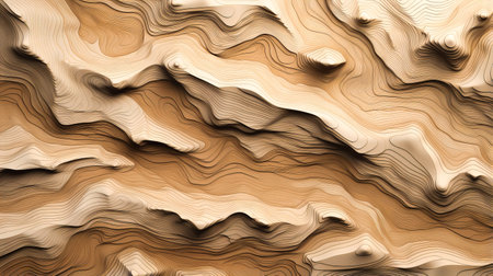 Topographical Contours of a Virtual Terrainの素材