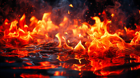 Frenetic display of sparks and flames, symbolizing the volatility in experimental science,の素材