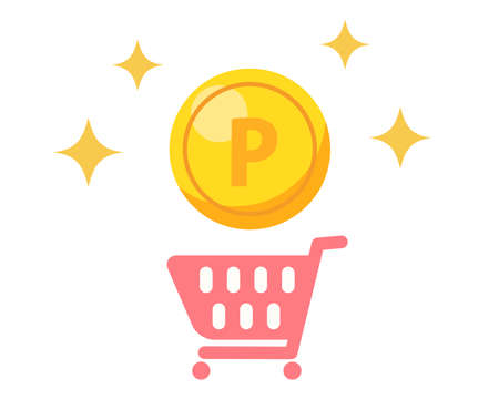 accumulate pointsのイラスト素材