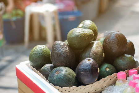 Fresh Avocado in local market