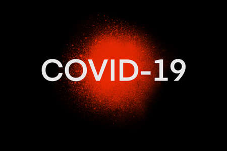 COVID-19 Background conceptの写真素材