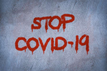 COVID-19 Background conceptの写真素材