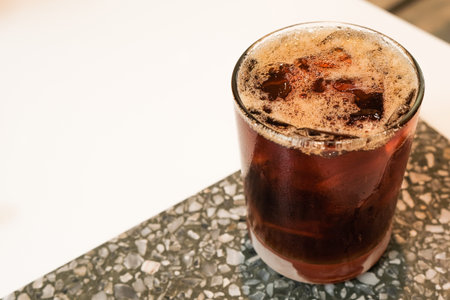 ice drip coffee in cafe
