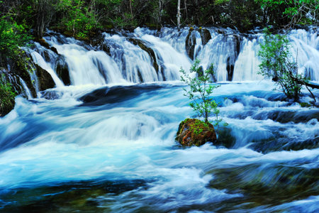 Jiuzhaigouの写真素材