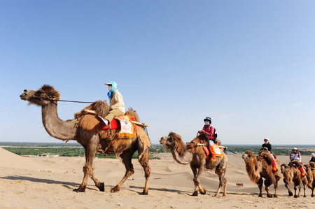 mingsha mountainのeditorial素材