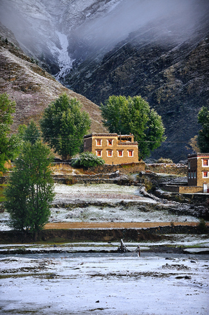 Xinduqiao sceneryのeditorial素材