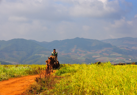 Dongchuan Yunnan red clayのeditorial素材