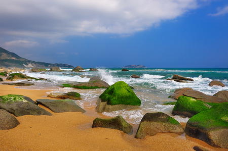Xiangshui Bay, Hainan Islandの写真素材
