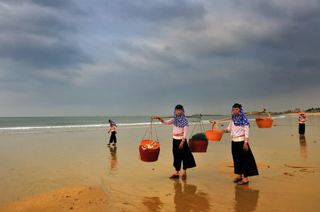 women in Hui Anのeditorial素材