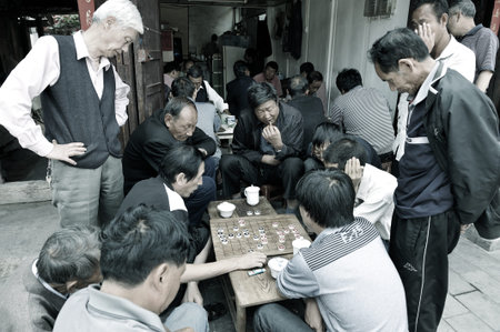 The ancient city of Weishanのeditorial素材