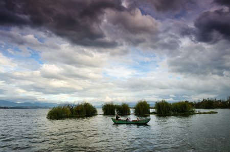 Erhai landscape viewのeditorial素材