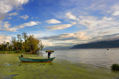 Erhai landscape viewのeditorial素材