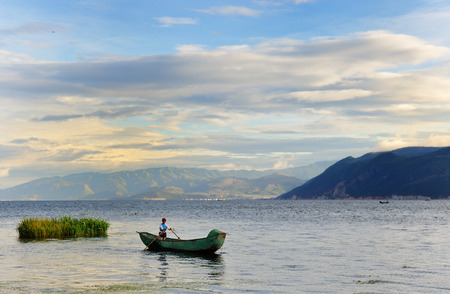 Erhai landscape viewのeditorial素材