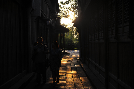 Wuzhen ancient townの写真素材