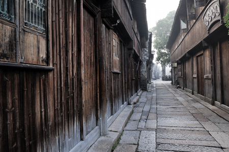 Wuzhen ancient townのeditorial素材