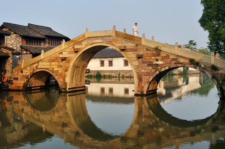 Wuzhen ancient townのeditorial素材