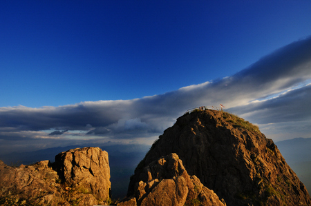 Guangdong gold mountain sceneryの写真素材