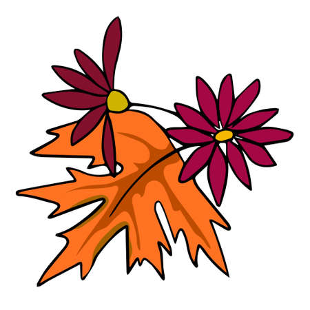 Hand drawn vector illustration of chamomile in primitive stile. Ink drawing monochrome artistic botanical illustration. Design for greeting cards and invitations of the wedding, birthday, mother's dayのイラスト素材