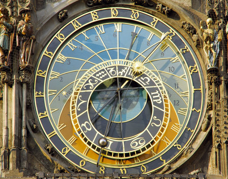 Czech Republic, Prague: the famous astronomical clock