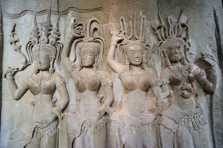 Angkor Wat is probably the biggest and the most famous temple in the world constructed in the 12th...
