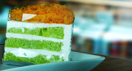 Thai dessert cakeの写真素材