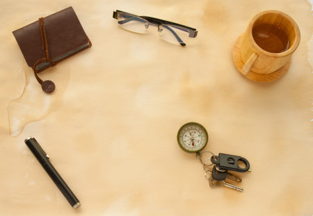 Old paper and the compass