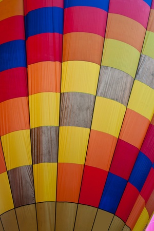 Hot Air Balloons racing in the skyの写真素材