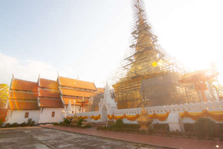Thai temple in Nan privince. Thailandの写真素材