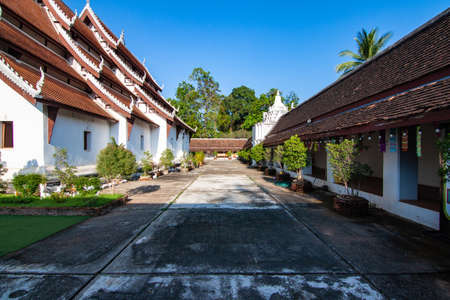 Thai temple in Nan privince. Thailandの写真素材