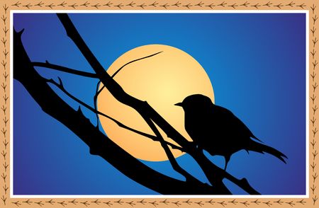 sparrowのイラスト素材