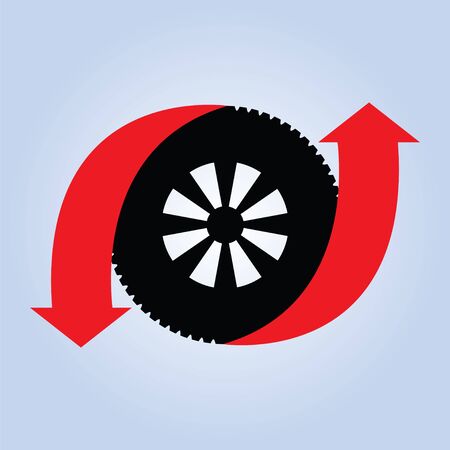 Very simplified graphic illustration for transport related use.のイラスト素材